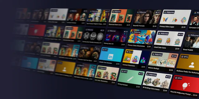 PromptBase - AI Tool Logo & Interface Preview