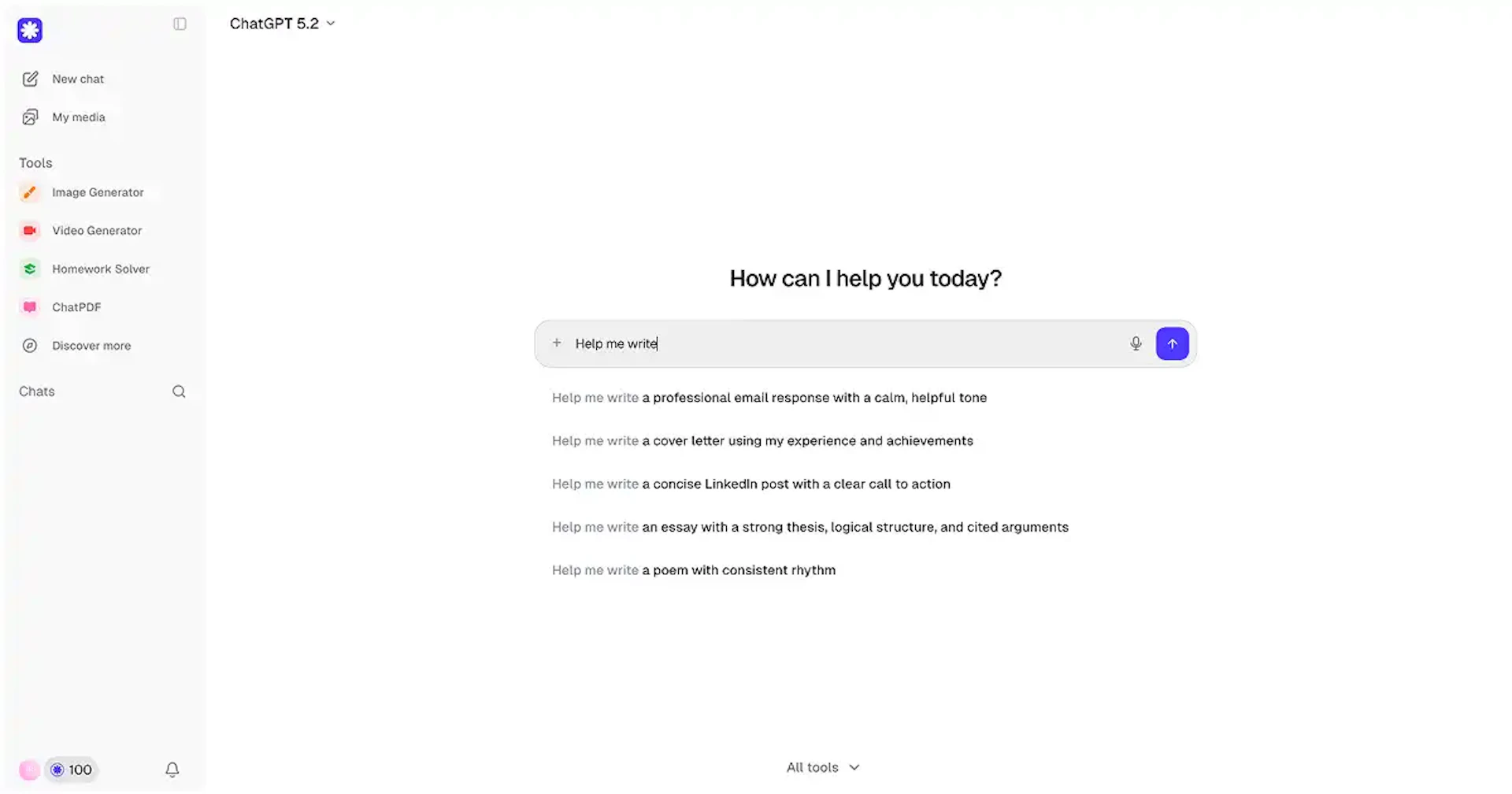Overchat AI - AI Tool Features, UI & Interface Overview