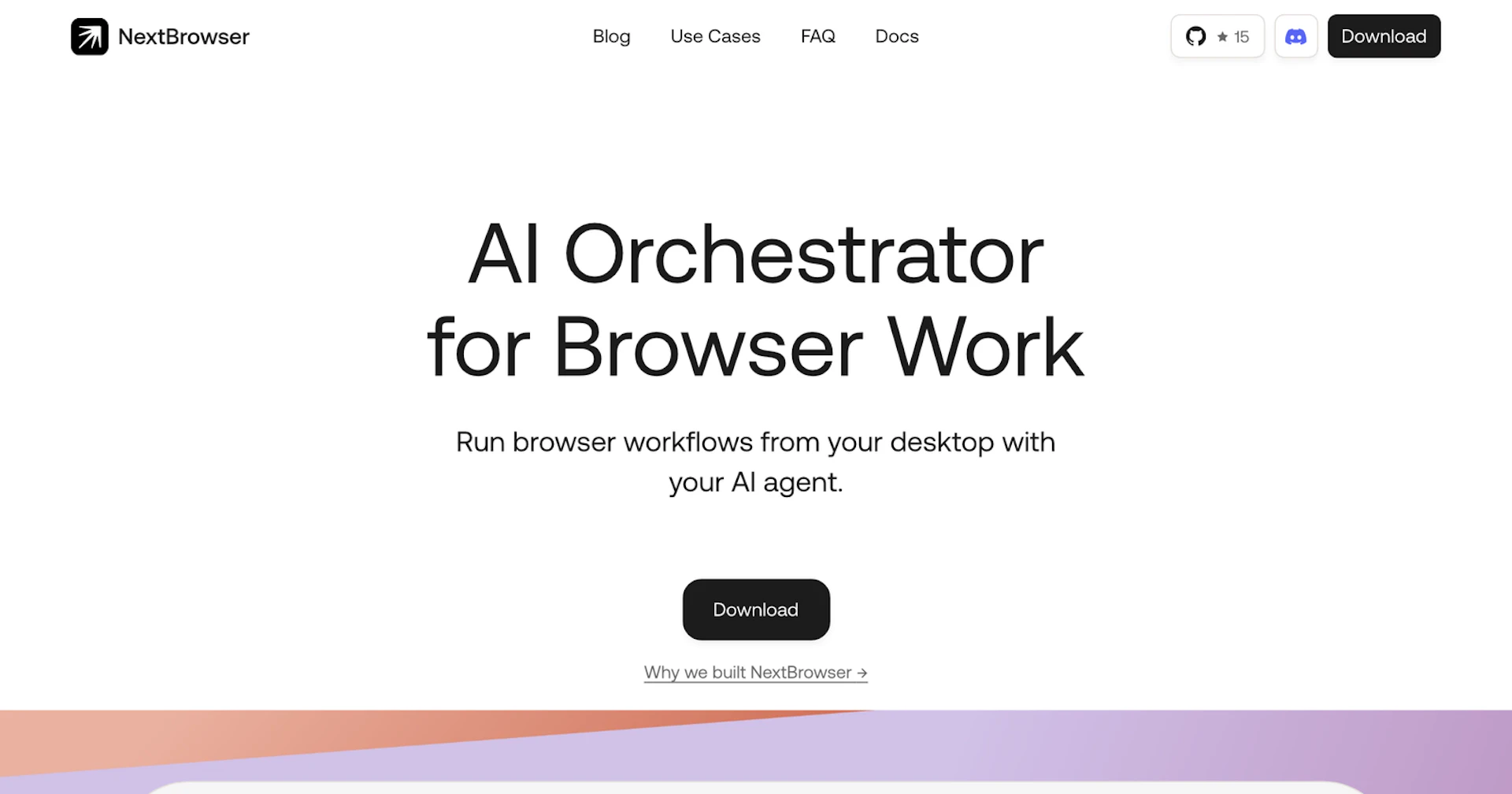 Nextbrowser - AI Tool Features, UI & Interface Overview