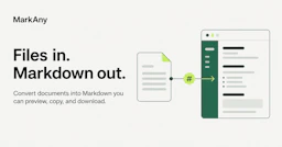 MarkAny - AI Tool Profile and Logo Preview