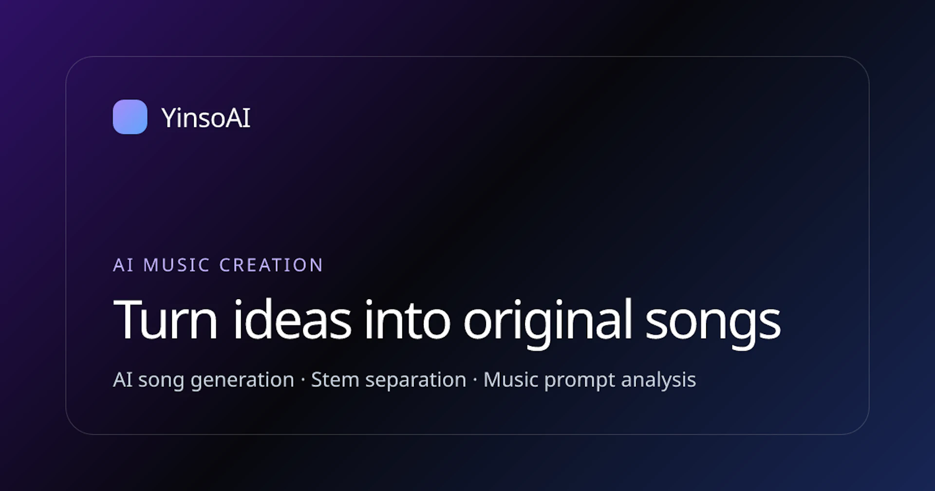 YinsoAI - AI Tool Features, UI & Interface Overview