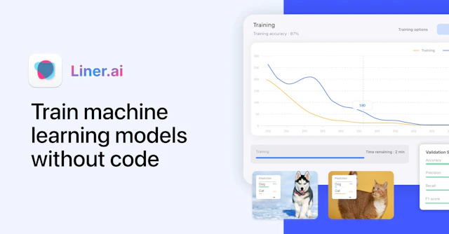 Liner.ai - AI Tool Logo & Interface Preview