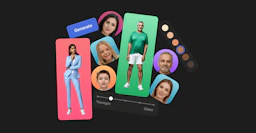 Generated Photos - AI Tool Profile and Logo Preview