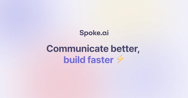 Spoke.ai - AI Tool Logo & Interface Preview