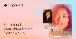 Captions - AI Tool Profile and Logo Preview
