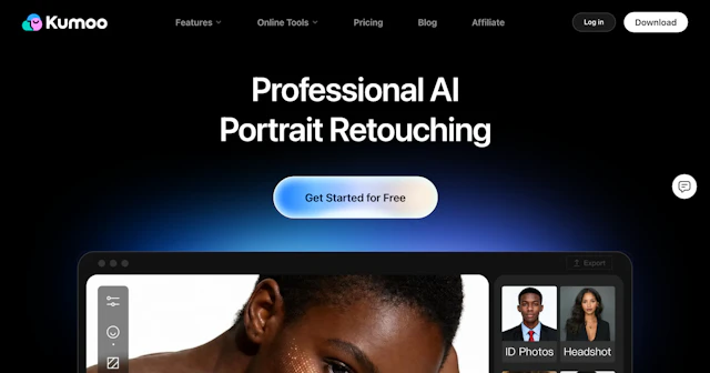 Kumoo - AI Tool Logo & Interface Preview