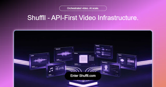 Shuffll - AI Tool Logo & Interface Preview