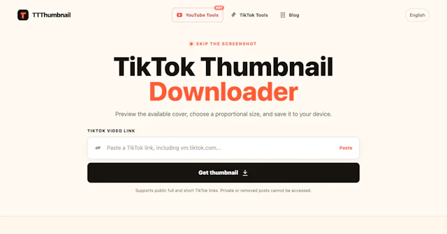 TTThumbnail - AI Tool Logo & Interface Preview