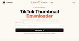 TTThumbnail - AI Tool Profile and Logo Preview