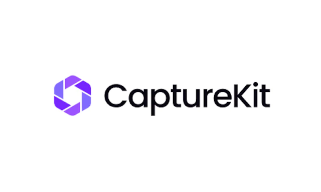 CaptureKit - AI Tool Logo & Interface