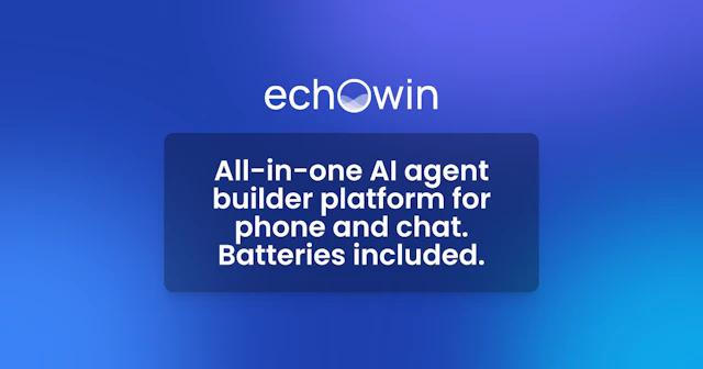 echowin - AI Tool Logo & Interface Preview