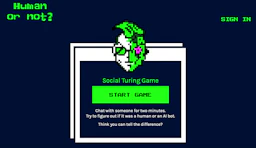 Human Or Not - AI Tool Profile and Logo Preview