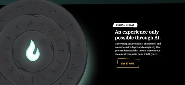 AI Dungeon - AI Tool Logo & Interface Preview