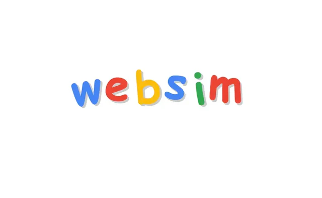 Websim AI - AI Tool Logo & Interface