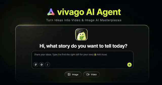 vivago.ai - AI Tool Logo & Interface Preview