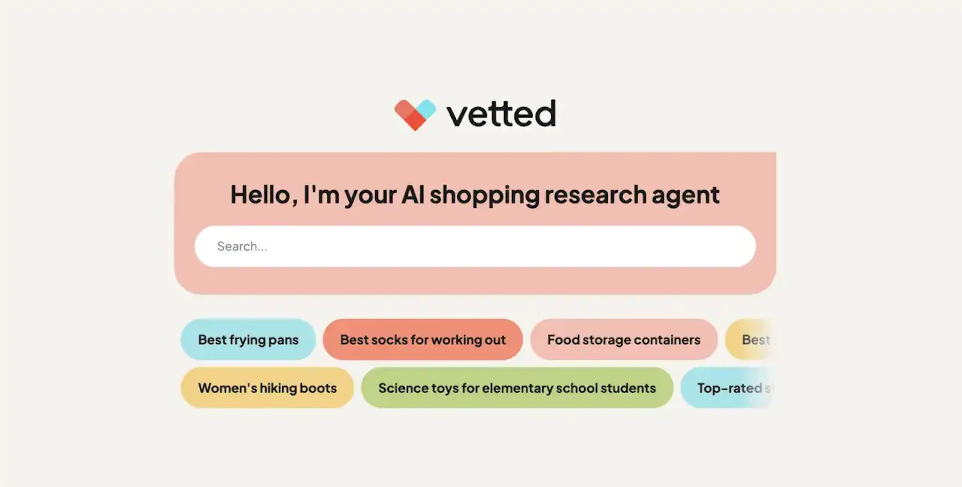 Vetted AI - AI Tool Features, UI & Interface Overview