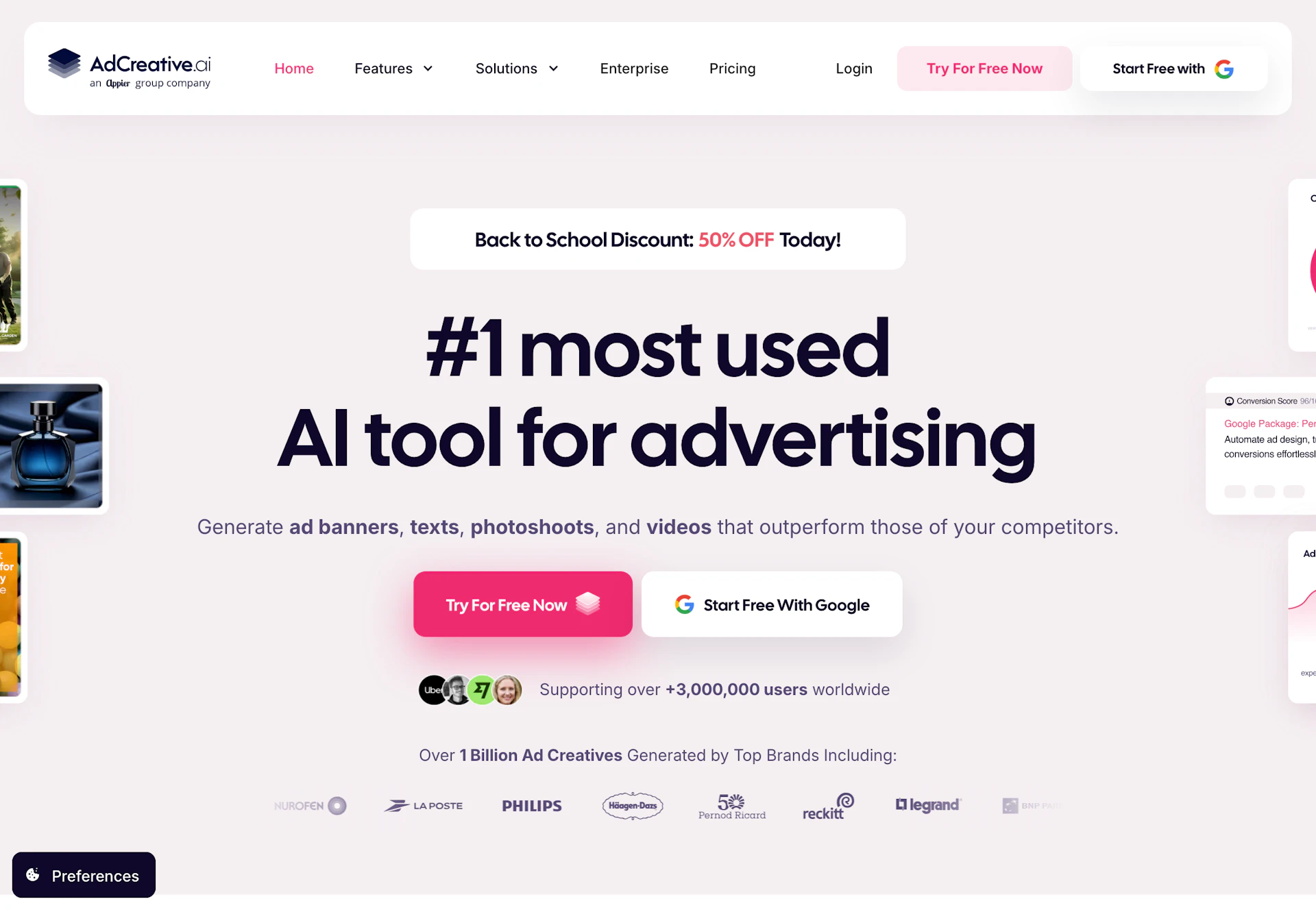 AdCreative.ai - AI Tool Features, UI & Interface Overview