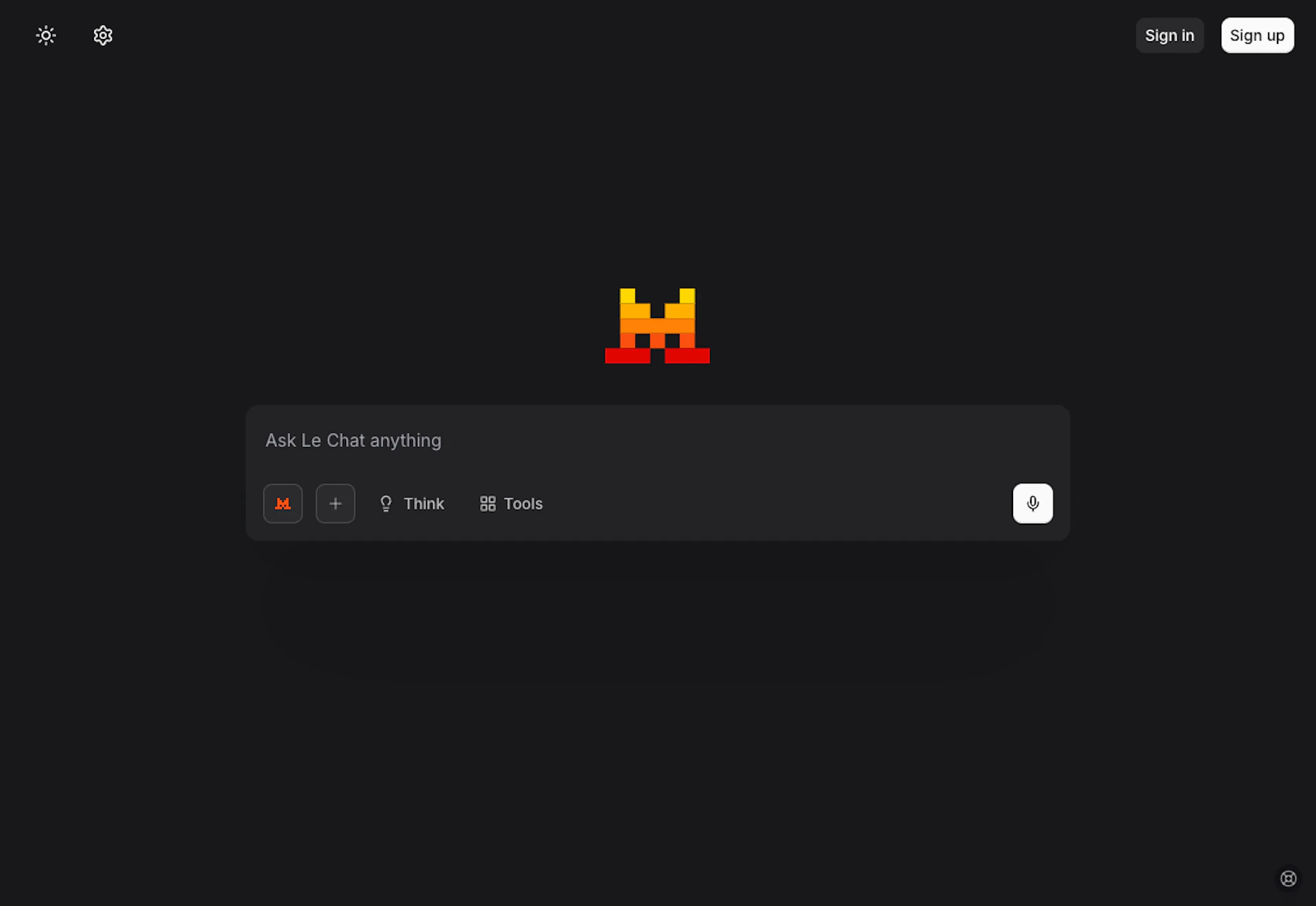 Le Chat - AI Tool Features, UI & Interface Overview
