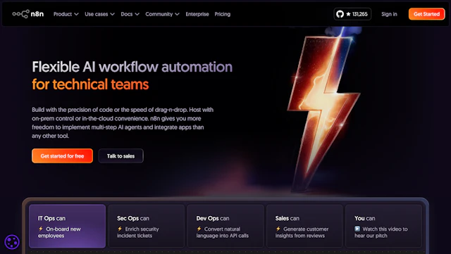 n8n - AI Tool Logo & Interface