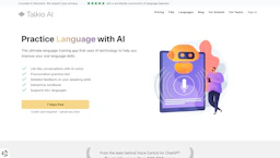 Talkio - AI Tool Profile and Logo Preview