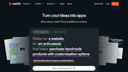 Replit - AI Tool Profile and Logo Preview
