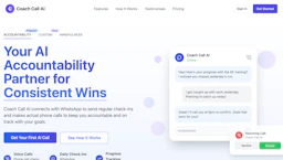 Coach Call AI - AI Tool Profile and Logo Preview