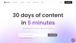 Marky - AI Tool Profile and Logo Preview