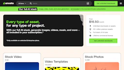 Envato Labs - AI Tool Profile and Logo Preview