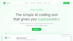 Supadev - AI Tool Profile and Logo Preview