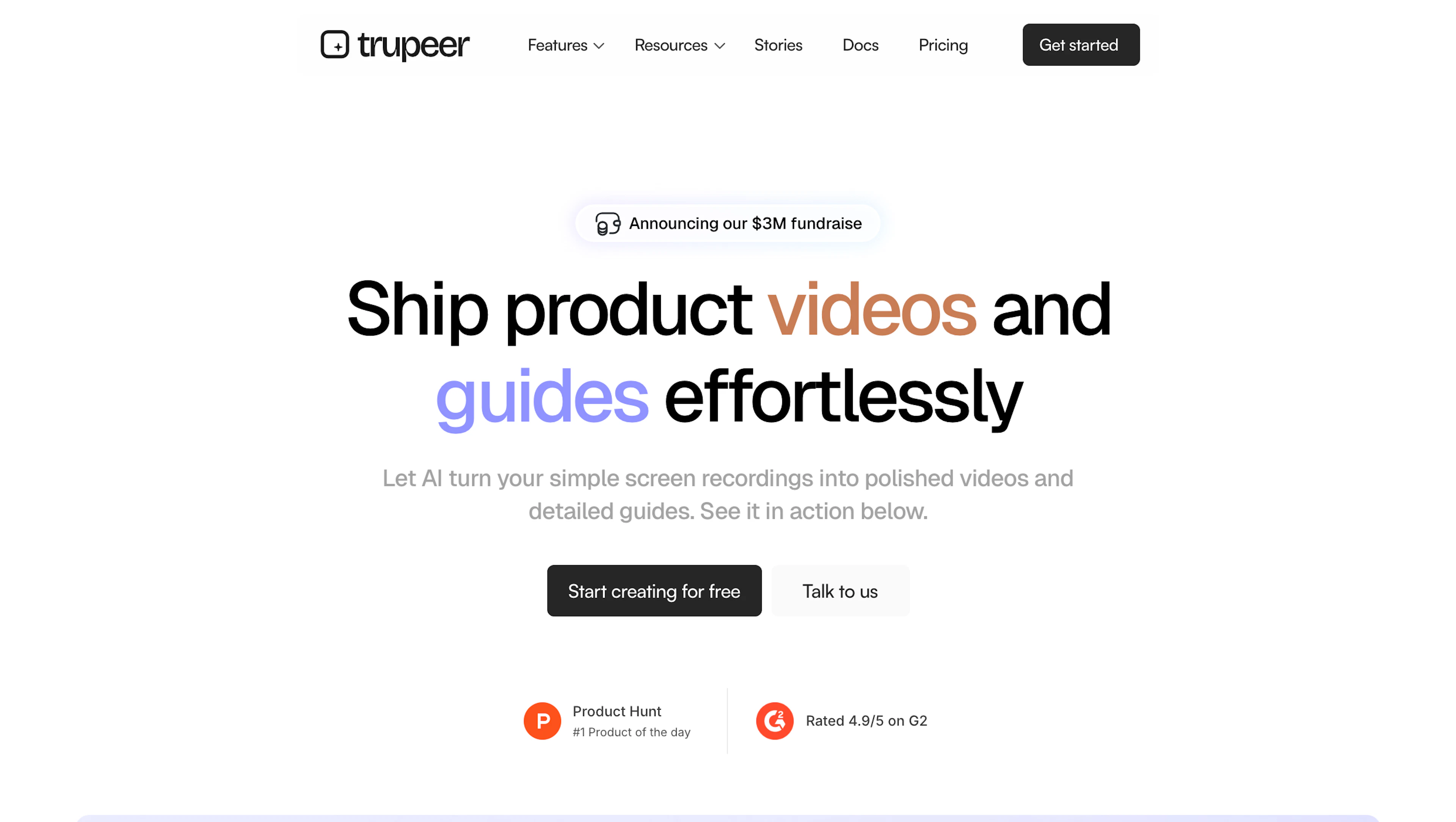 Trupeer - AI Tool Features, UI & Interface Overview
