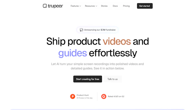 Trupeer - AI Tool Logo & Interface