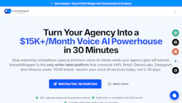 VoiceAIWrapper - AI Tool Profile and Logo Preview