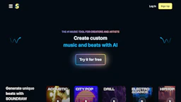 Soundraw - AI Tool Profile and Logo Preview
