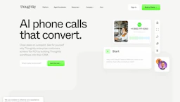Thoughtly - AI Tool Profile and Logo Preview