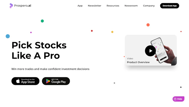 Prospero.ai - AI Tool Logo & Interface