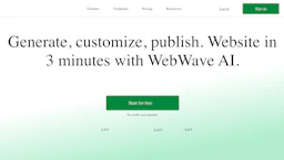 WebWave - AI Tool Profile and Logo Preview