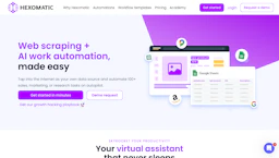 Hexomatic - AI Tool Profile and Logo Preview