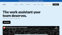 Coda AI - AI Tool Profile and Logo Preview