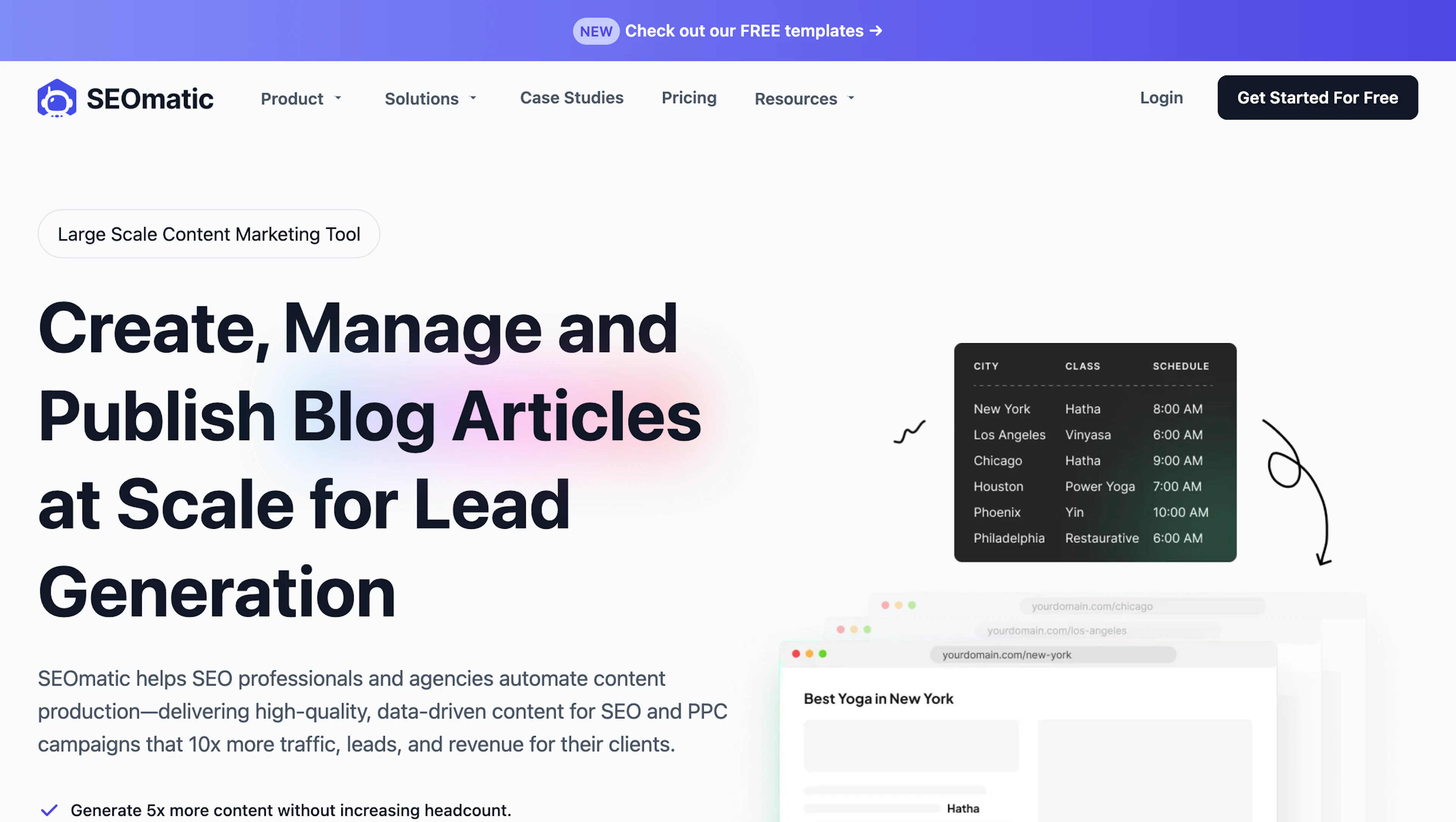 SEOmatic - AI Tool Features, UI & Interface Overview