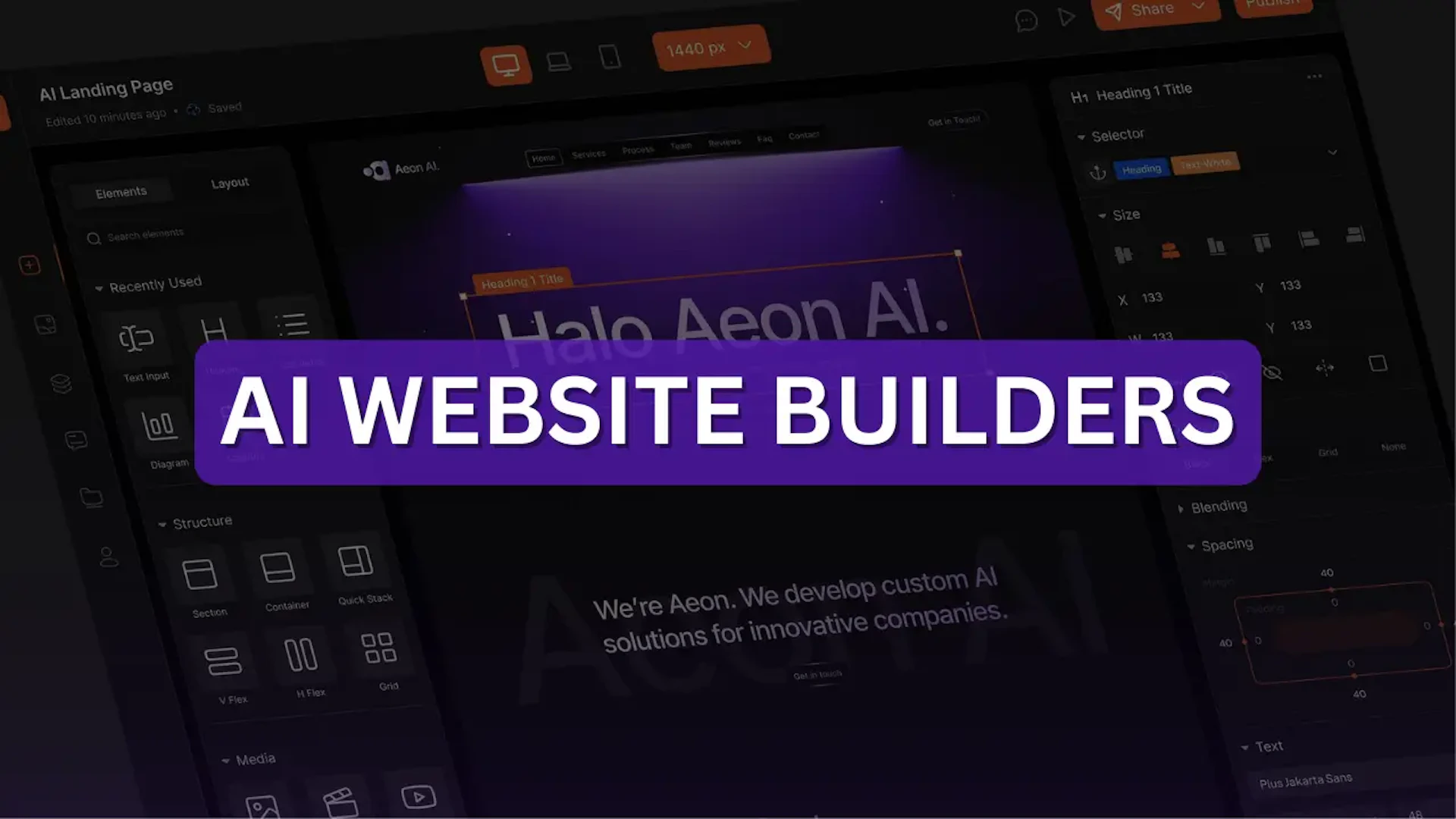 I Tried Every AI Website Builder. These 5 Are The Best - Featured post illustration