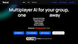 text.ai - AI Tool Profile and Logo Preview