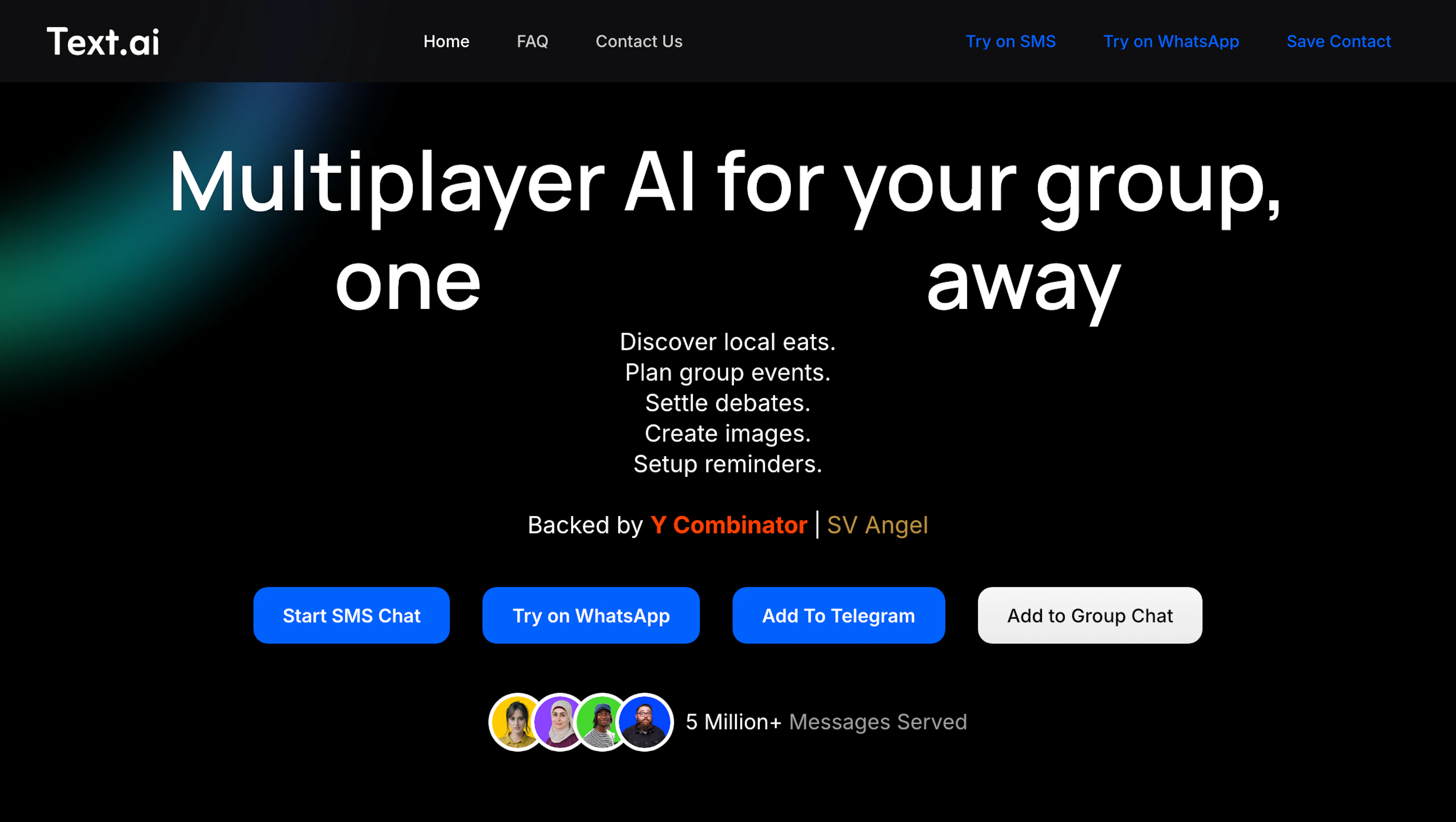 text.ai - AI Tool Features, UI & Interface Overview