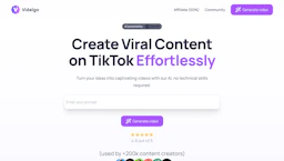 Vidalgo - AI Tool Profile and Logo Preview