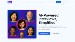 Entrevista App - AI Tool Profile and Logo Preview