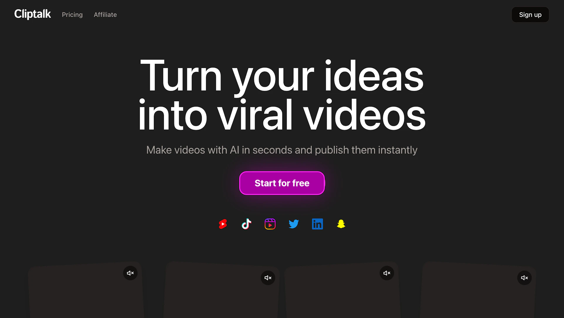 Cliptalk - AI Tool Features, UI & Interface Overview