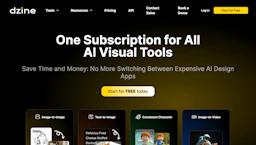 Dzine - AI Tool Profile and Logo Preview
