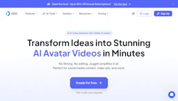 JoggAI - AI Tool Profile and Logo Preview