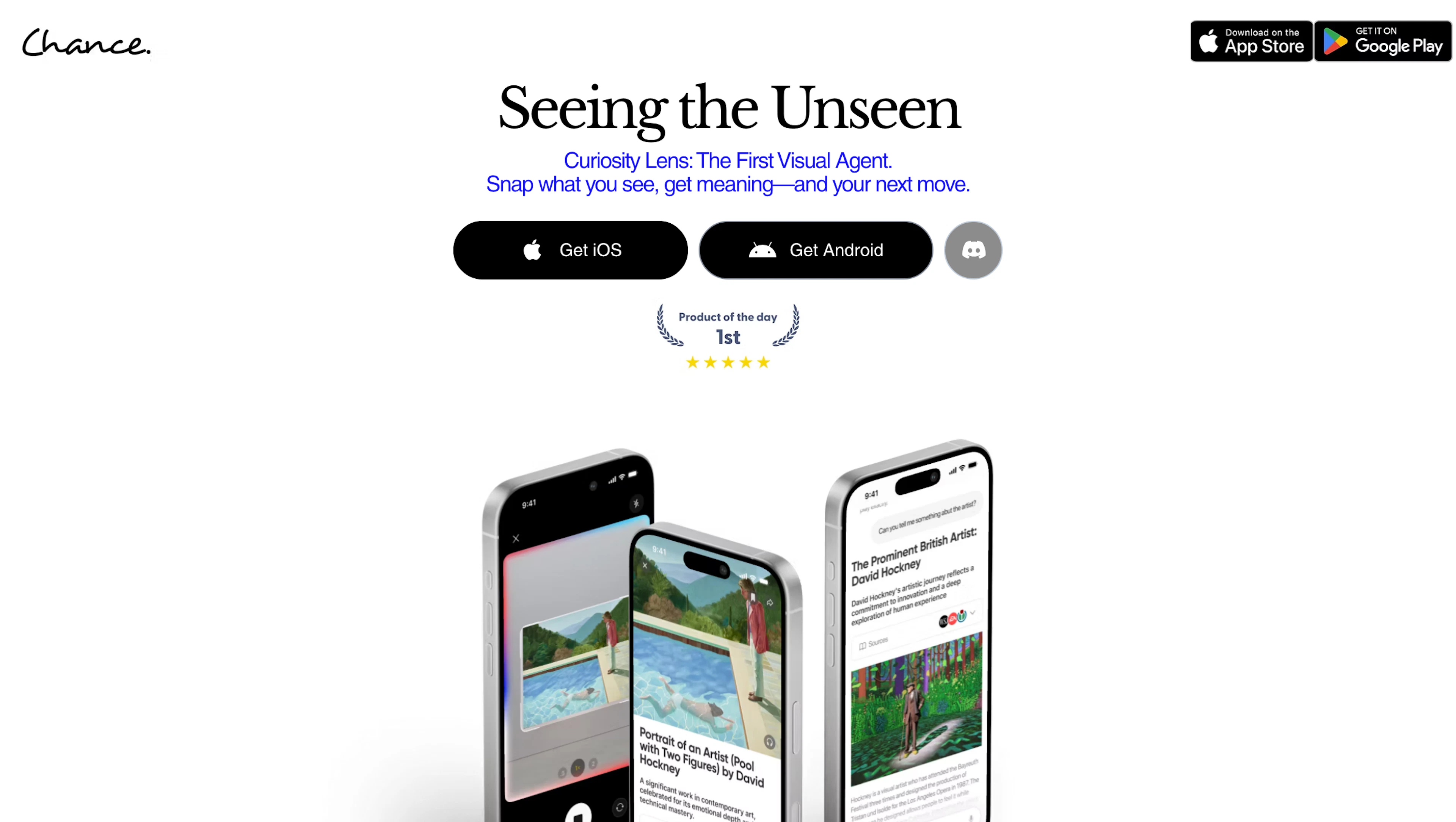 Chance AI - AI Tool Features, UI & Interface Overview
