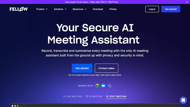 Fellow - AI Tool Logo & Interface