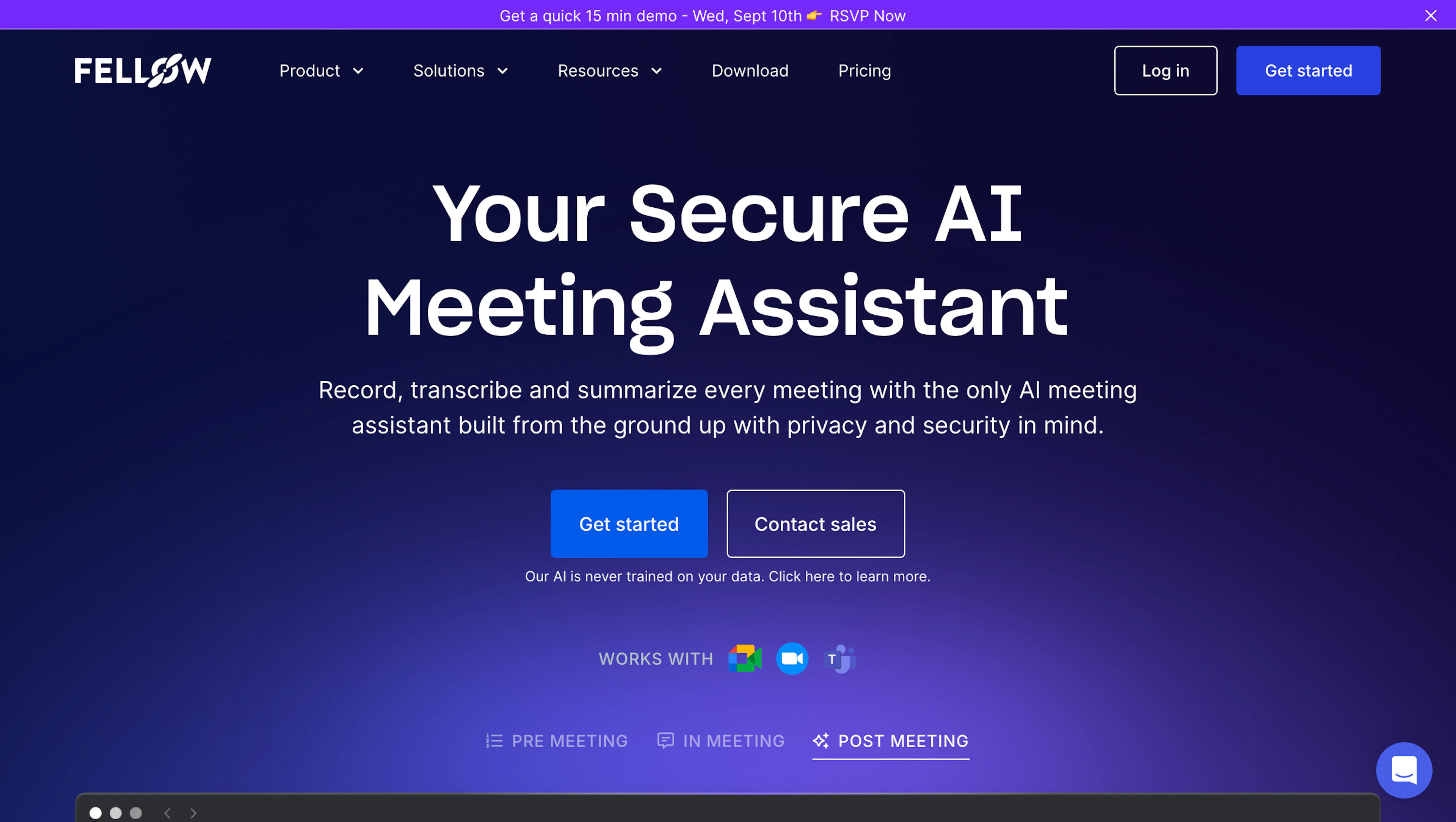 Fellow - AI Tool Features, UI & Interface Overview